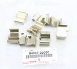 04947-22050 Toyota Genuine Fitting Kit, Disc Brake, Front Oem. Fixed Price $66.17.