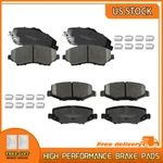 Front Rear Ceramic Brake Pads Set FOR2007-2018 Jeep Wrangler Liberty Dodge Nitro. Fixed Price $45.75.