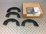 Fits: 17-19 Genesis G90 Premium Ultimate Rear Parking Brake Shoe Set S1100. Fixed Price $25.00.