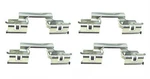 Disc Brake Hardware Kit Better 6166K. Fixed Price $10.00.