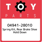 04941-28010 Toyota Spring Kit, Rear Brake Shoe Hold Down 0494128010, New Genuine. Fixed Price $37.72.