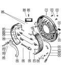 Genuine Mopar Brake Adjusting Nut Right 4383270. Fixed Price $37.48.