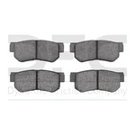 Rear Disc Brake Pad Set For Optima, Sportage, Azera, Elantra+more (1551-0813-00). Fixed Price $41.55.