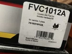 New Fvp Ceramic Disc Brake Pad Set With Hardware Kit, FVC1012A. Fixed Price $29.99.