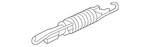 Genuine Nissan Drum Brake Adjuster 44200-5RB0A. Fixed Price $23.50.