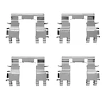 Dynamite Friction Disc Brake Hardware Kit For Civic, Crx, Prelude 340-59008. Fixed Price $15.58.