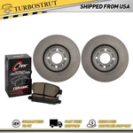 Front Centric Oe Brake Pads And Rotors Kit For Volvo 850 1993-1993. Fixed Price $162.51.