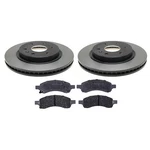 Acdelco Silver Front Brake Kit 325MM Disc Rotors Pads For Enclave Acadia Outlook. Fixed Price $173.95.
