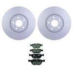 Hella Pagid Front 330MM Rotors Low-met Disc Brake Pad Kit For W211 E500 04-06. Fixed Price $304.95.