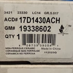 Genuine Gm (acdelco) Gold Ceramic Rear Disc Brake Pad Set New Oem 19338602. Fixed Price $25.00.