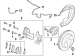 Genuine Nissan Disc Brake Anti-rattle Clip Set D4080-7JA0A. Fixed Price $76.80.