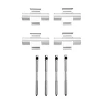 Dynamic Friction 340-67042 Dfc Disc Brake Hardware Kit For 09-21 Nissan Gt-r. Fixed Price $26.99.