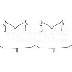 Dorman HW13271 Disc Brake Hardware Kit For 91-07 Land Cruiser Sequoia Tundra. Fixed Price $20.99.