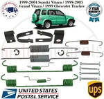 Carlson Rear Drum Brake Hardware Kit For 1999-2005 Suzuki / Chevrolet Tracker. Fixed Price $38.73.