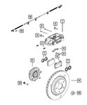 Genuine Mopar Brake Shim Kit 68144745AA. Fixed Price $37.03.