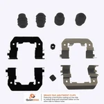 Carlson 13655Q Disc Brake Hardware Kit For 13-16 Hyundai Santa Fe. Fixed Price $33.02.