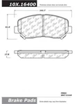 Centric Front Disc Brake Pad For 13-15 Dart (105.16400). Fixed Price $34.24.