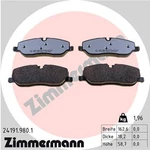 Zimmermann 24191.980.1 Brake Pad Set, Disc For Land Rover. Fixed Price $111.05.