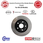 Stoptech Premium Disc Brake Rotor Front Vented For Toyota, Scion, Pontiac, Lexus. Fixed Price $97.70.