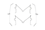 Dorman HW13271, DK13271, H15760 Disc Brake Hardware Kit Nos. Fixed Price $17.25.