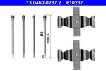 Ate Disc Brake Pads Accessory Kit For Mercedes S203 W203 0004219891. Fixed Price $12.49.
