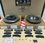 2006-2012 Toyota RAV4 V6 New Front Brake Kit Oem Rotors Tcmc Pads & Shim. Fixed Price $280.00.