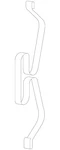 Genuine Honda Disc Brake Anti-rattle Clip 45237-T2G-A04. Fixed Price $11.81.