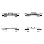 For Nissan Sentra 1983-1985 Dfc 340-67003 Front Disc Brake Hardware Kit. Fixed Price $20.71.