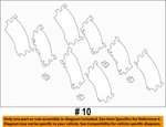 04946-48130 Toyota Shim Kit, Anti Squeal(for Rear Disc Brake) 0494648130, New Ge. Fixed Price $36.11.