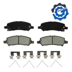 Rear Disc Brake Pad Kit For 2013-2016 Dodge Dart 2AMV4822AA New Oem Mopar. Fixed Price $59.46.