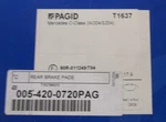 Rear Brake Pad Set Pagid 005 420 07 Mercedes C350/E350, 08-14. Fixed Price $49.95.