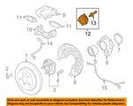 Gm Oem 15-19 Cascada Rear Suspension Brake Components-vibration Damper 13343688. Fixed Price $49.86.