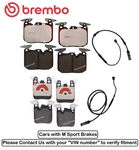 Front & Rear Brake Pad Oe Brembo Ceramic +sensor For Bmw M235I M240I / Xdrive. Fixed Price $198.94.