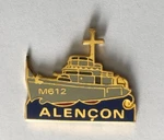 05 - Pin's Navy Boat Dredger M612 Alencon. Fixed Price $5.79.