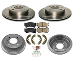 Brake Rotors Pad Drums Shoes For 95-99 Nissan Sentra Base Xe / 95-97 200SX 1.6. Fixed Price $230.00.
