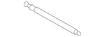 Genuine Bmw Disc Brake Pad Pin 34-11-6-850-934. Fixed Price $29.57.