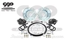 57-68 Caddy Cadillac Rear Big Brake 13" Disc Conversion Kit Black 5X5. Fixed Price $755.25.