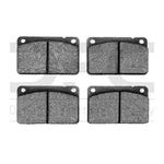 Dynamite Friction Front Disc Brake Pad Set For Volvo 240, Dl, Gle (1551-0043-00). Fixed Price $46.27.