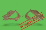 02-2005 Ford Thunderbird Radio Climate Control Center Support Mount Bracket Pair. Fixed Price $73.87.