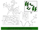 Genuine Nissan Disc Brake Anti-rattle Clip Set D1080-6LA0B. Fixed Price $43.00.