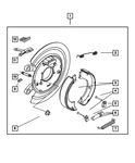 Genuine Mopar Stud Mounting 5018556AA. Fixed Price $22.34.