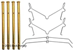 Disc Brake Hardware Kit Beck/arnley 084-1718. Fixed Price $19.59.
