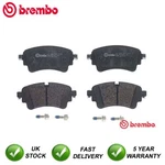 Brake Pads Set Rear Brembo Fits Audi A4 2015- A5 2016- Q5 Q7. Fixed Price $63.98.