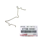 For Oem Toyota Landcruiser 100 Series Uzj Front Disc Brake Anti Rattle Spring. Fixed Price $26.00.