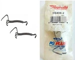 (2) Disc Brake Anti-rattle Clips Raybestos H54082, H5408-2 (made In Usa). Fixed Price $10.55.