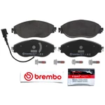 Brembo P85144N Front Ceramic Brake Pads Set Kit For 15-21 Vw Gti / 15-20 Audi S3. Fixed Price $82.79.