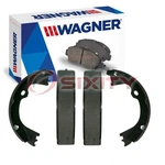 Wagner Rear Parking Brake Shoe For 2010 Chevrolet Silverado 3500 Disc Pads Jd. Fixed Price $37.94.