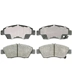 087-1693 Semi-metallic Front Disc Brake Pad Set Fits 2003-15 Honda Civic. Fixed Price $17.95.