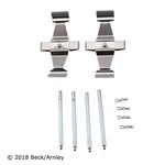 Beck Arnley 084-1998 Disc Brake Hrdwr Kit. Fixed Price $53.42.