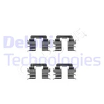Delphi Disc Brake Pads Accessory Kit For Nissan Micra Ii 1992-2003. Fixed Price $8.81.